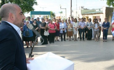 El municipio record&oacute; a los combatientes y ca&iacute;dos en la guerra de Malvinas