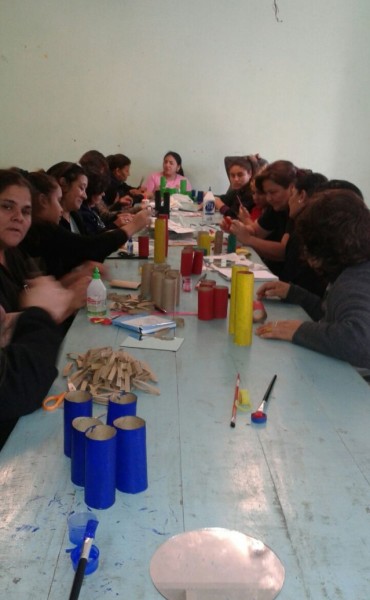 Importante concurrencia en los talleres de reciclado organizado por la comuna