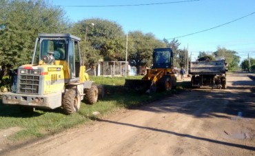 Se efectu&oacute; importante operativo de limpieza en el barrio Central Argentino