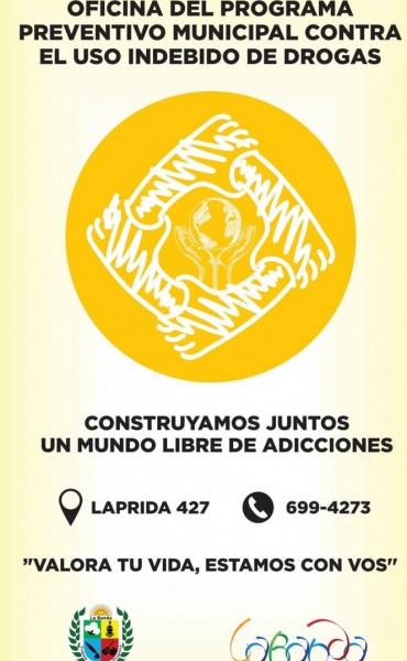 Relanzan la Oficina del Programa Preventivo contra el uso Indebido de Drogas