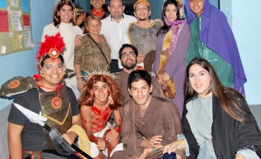 Pablo Mirolo particip&oacute; del v&iacute;a crucis en el CIC San Carlos