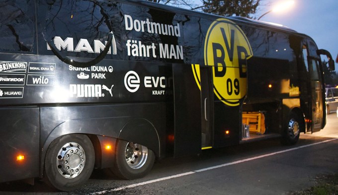 Ataque al micro del Dortmund habr&iacute;a sido por plata