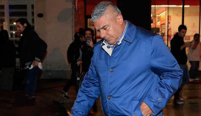 Chiqui Tapia: "Vine a visitar a Messi no a hablar con Sampaoli"