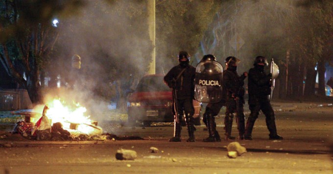 Gobierno de Santa Cruz denunci&oacute; penalmente a manifestantes