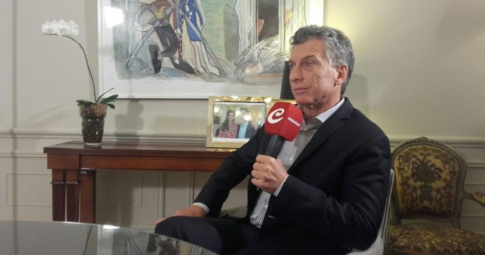 Macri, exclusivo con Cr&oacute;nica: "No creo en la grieta"