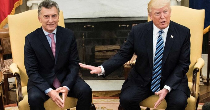 Trump: "Macri har&aacute; un trabajo fant&aacute;stico por Argentina"