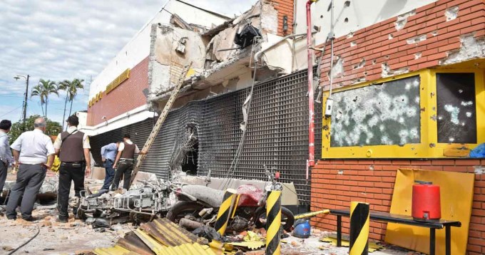 Ya son 14 los detenidos por el robo millonario en Paraguay