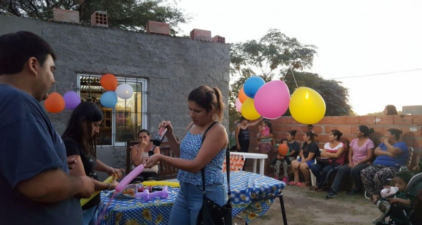 La comuna organiz&oacute; una jornada recreativa para los chicos de Rubia Moreno
