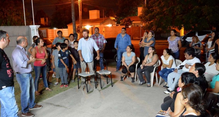  Mirolo: &ldquo;Seguimos visitando los barrios y planificando mejoras para los vecinos&rdquo;