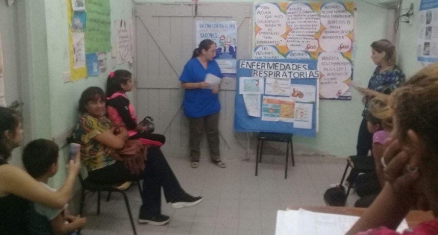 Se realiz&oacute; una charla sobre enfermedades respiratorias en el Camm N&deg; 1 Tabla Redonda