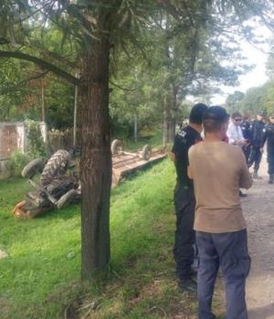 Muri&oacute; aplastado por el tractor que conduc&iacute;a