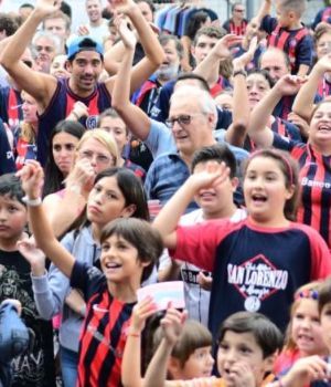 San Lorenzo cumpli&oacute; 110 a&ntilde;os y festej&oacute; con su gente