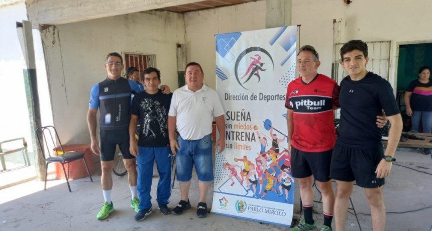 LA MUNICIPALIDAD ACOMPA&Ntilde;&Oacute; LA REALIZACI&Oacute;N DE UNA COMPETENCIA REGIONAL DE CICLISMO