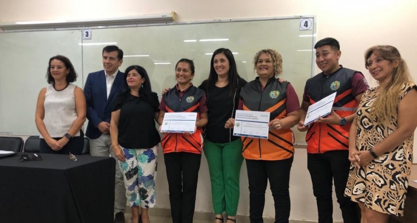 PERSONAL DE ALERTA BANDA RECIBI&Oacute; LA CERTIFICACI&Oacute;N DEL POST&Iacute;TULO &ldquo;EDUCAR PARA LA EMERGENCIA&rdquo;