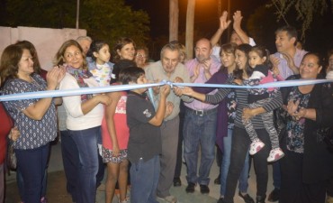 Mirolo junto a vecinos inauguraron la Plazoleta &ldquo;Belisario &Aacute;lvarez&rdquo;