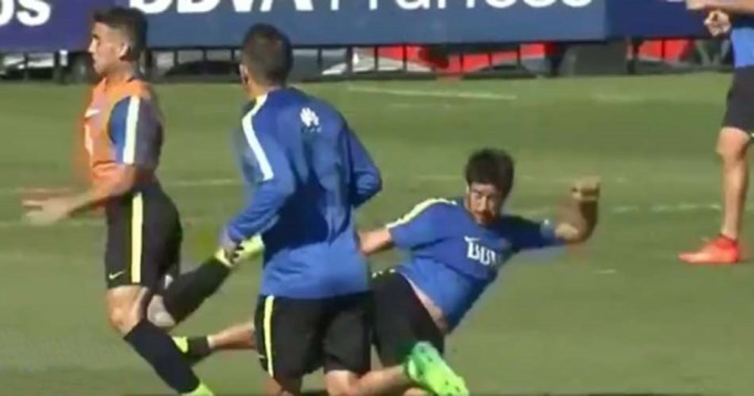 Guillermo ech&oacute; a Pablo P&eacute;rez por brutal patada a compa&ntilde;ero