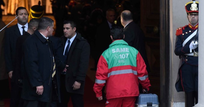 Larreta se descompens&oacute; durante el Tedeum y se fue a la casa