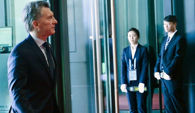 Macri en China: "Argentina es un gran productor de alimentos"