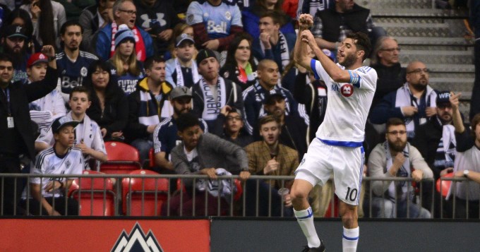 Piatti qued&oacute; en la historia del Montreal Impact 