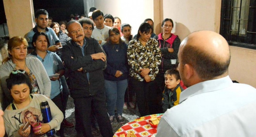 Mirolo: &ldquo;Seguimos visitando los barrios y planificando mejoras para los vecinos&rdquo;