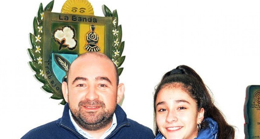 El municipio brind&oacute; apoyo a una gimnasta que participar&aacute; en una competencia internacional