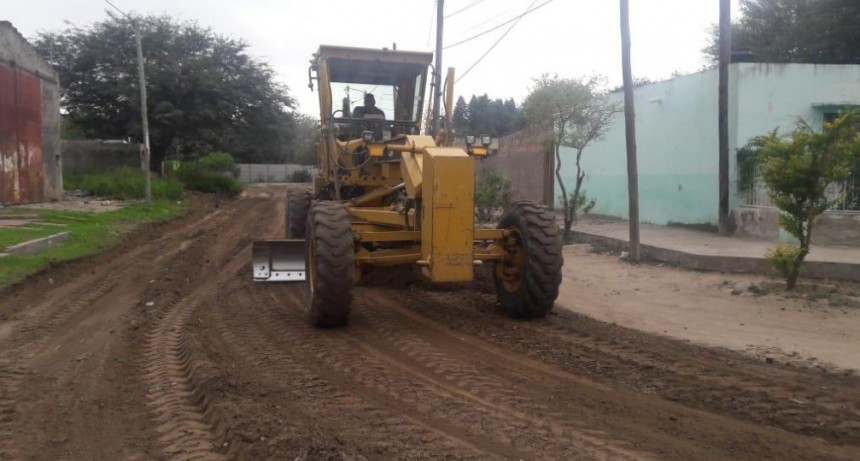El plan de obras municipal sigue adelante en distintos sectores de la ciudad