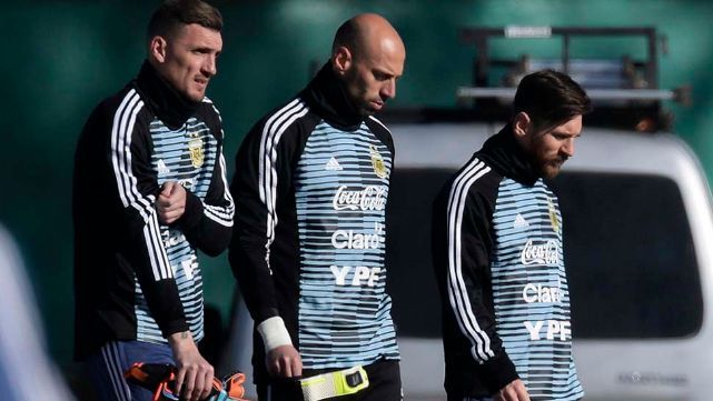 Armani: "Es un privilegio compartir cada entrenamiento con Messi"