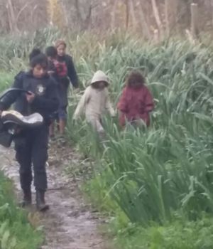 Hallan a cinco pibes abandonados, hambrientos y picados por hormigas