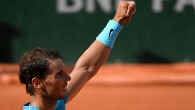 Nadal "borr&oacute;" de la cancha a Pella en Roland Garros