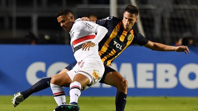 San Pablo le mostr&oacute; la camiseta a Central y lo sac&oacute; de la Sudamericana
