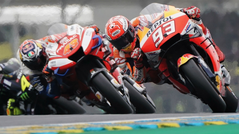 El campe&oacute;n M&aacute;rquez se impuso en el Moto GP de Le Mans