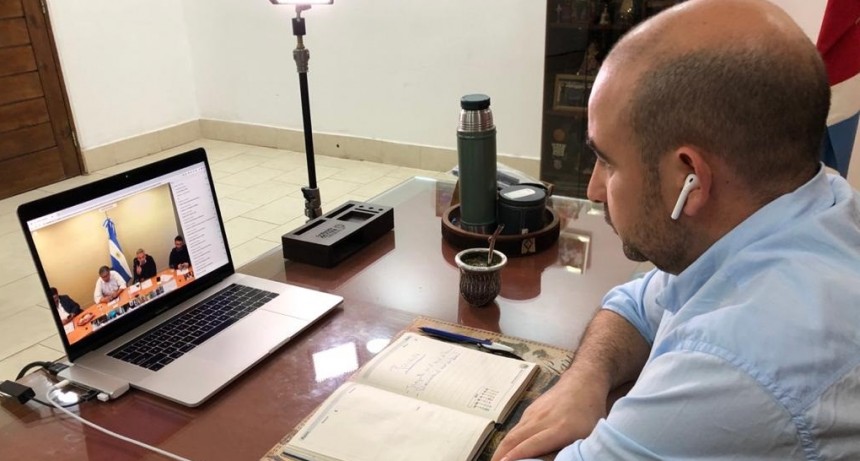 Mirolo particip&oacute; de una videoconferencia con el presidente Fern&aacute;ndez  y mandatarios nacionales por la lucha permanente contra el Dengue y el Covid 19