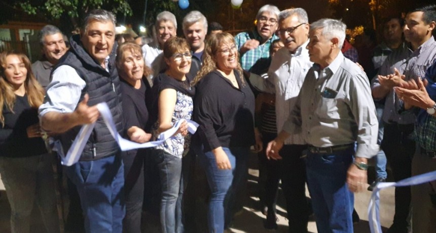  Nediani inaugur&oacute; pavimentaci&oacute;n en el B&deg; Parque dando una pronta respuesta a los vecinos