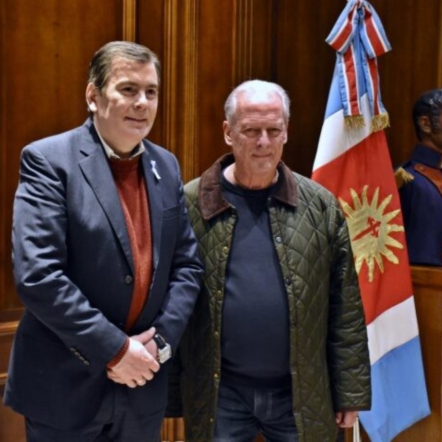 El gobernador recibió la visita del secretario general nacional de Upcn