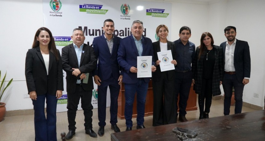 La Municipalidad de La Banda firmó un acuerdo con el Instituto Jesús el Maestro para fomentar el acceso a estudios superiores