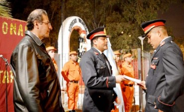 Con un emotivo acto de celebr&oacute; el &ldquo;D&iacute;a Nacional del Bombero&rdquo; en La Banda