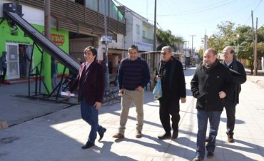 Funcionarios nacionales visitaron La Banda y confirmaron la remodelaci&oacute;n del Mercado Uni&oacute;n