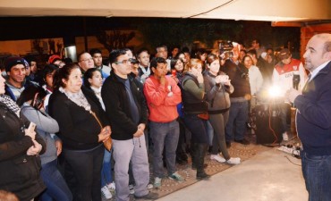 Mirolo se reuni&oacute; con integrantes de la agrupaci&oacute;n Juntos Por La Banda