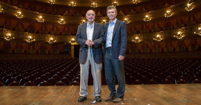 Macri: "Los argentinos tenemos que ser como De Vicenzo"