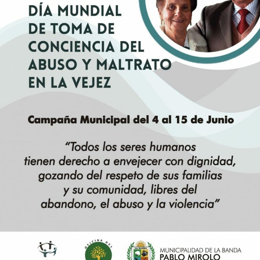 El municipio lanz&oacute; la Campa&ntilde;a del Buen Trato al Adulto Mayor