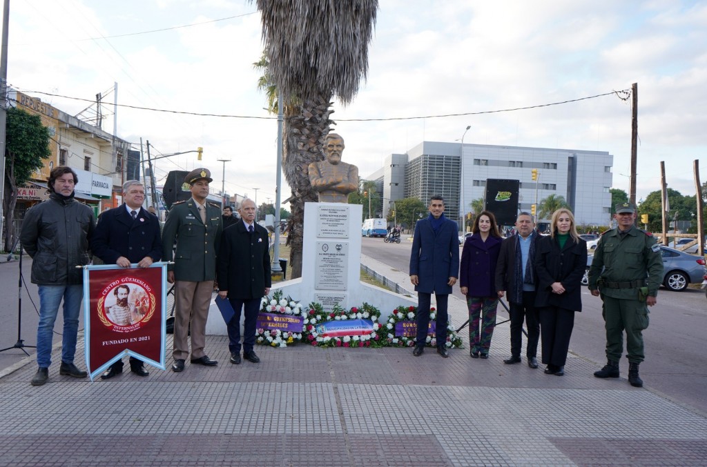 La Municipalidad de La Banda conmemoró el paso a la inmortalidad del General Martín Miguel de Güemes
