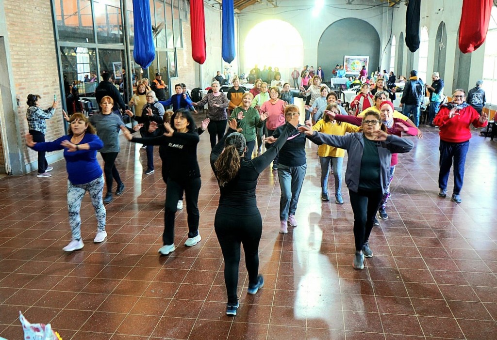  La Banda organizó una jornada recreativa y de concientización para los adultos mayores 