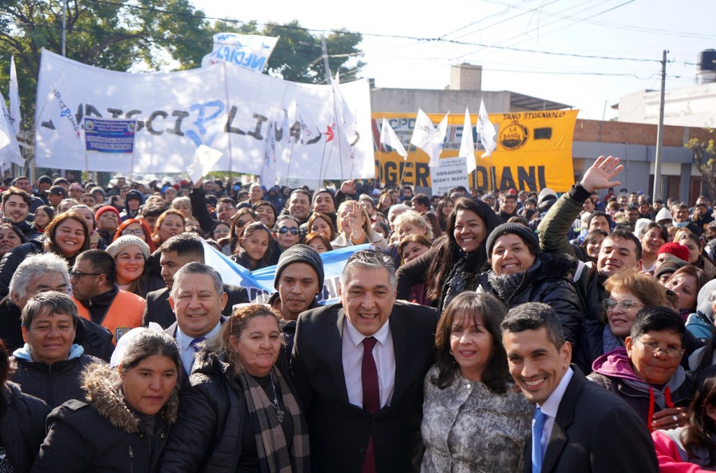  El Mensaje Anual del intendente Ing. Roger Nediani contó con un multitudinario acompañamiento 
