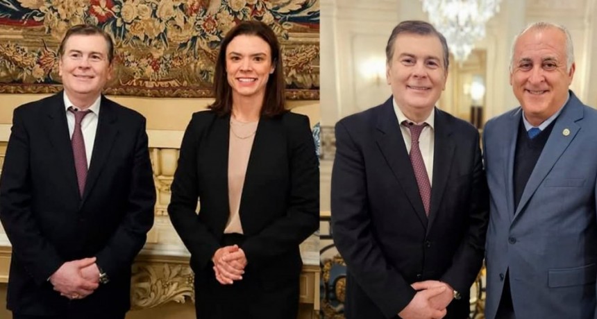 El gobernador Gerardo Zamora participó de una reunión con empresarios y autoridades de Estados Unidos en Buenos Aires