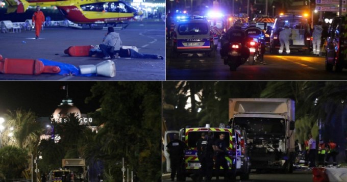 Sangriento ataque terrorista: 84 muertos en Niza