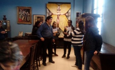 Alumnos de la Escuela T&eacute;cnica N&ordm; 6 fueron capacitados en el Museo Municipal