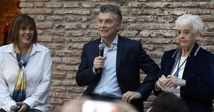 Macri: "Las mujeres tienen un rol protag&oacute;nico en nuestra sociedad"