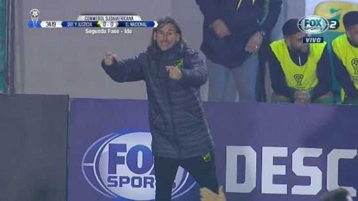 El primer partido de Beccacece tras su salida de la Selecci&oacute;n