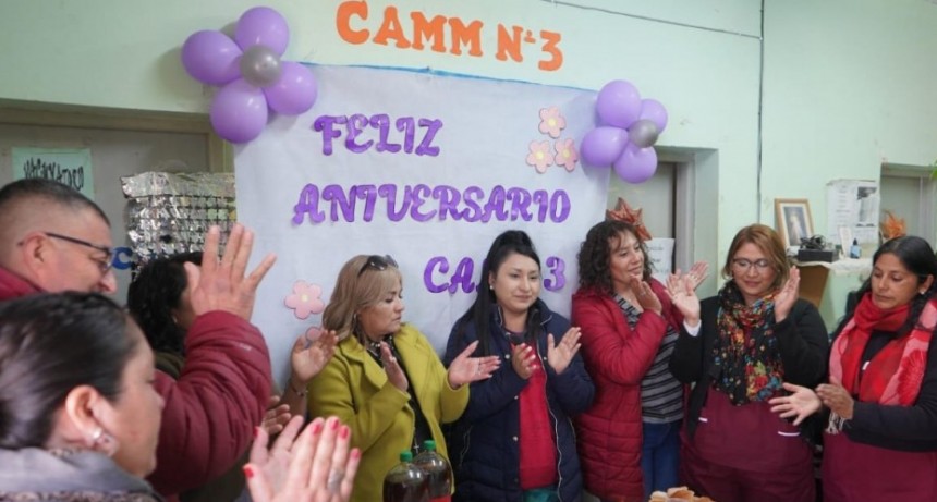 El CAMM N° 3 del Barrio Ampliación 1° de Mayo celebró su 18° aniversario 