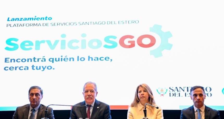 El&iacute;as Su&aacute;rez present&oacute; &ldquo;Serviciosgo&rdquo;, la nueva plataforma digital para impulsar el trabajo local y la econom&iacute;a del conocimiento